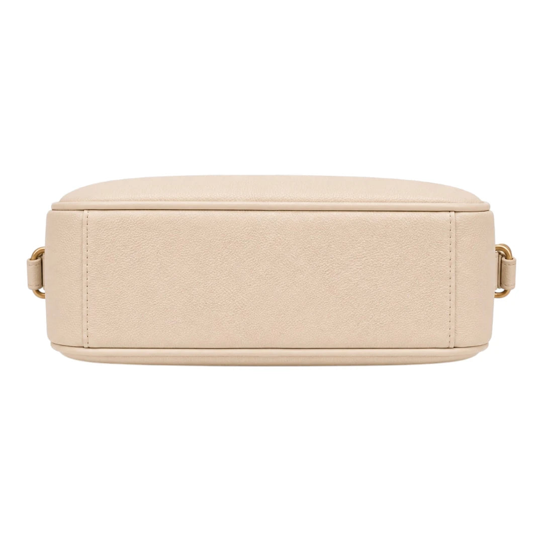 Robiy Elegant Crossbody Bag - Classic Beige Shoulder Handbag for Women